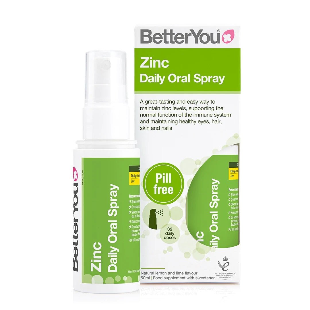 BetterYou Zinc Oral Spray 50 ml Cynk - Sklep Witaminki.pl