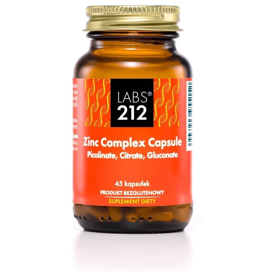 Labs212 Zinc Complex Capsule 45 caps Cynk - Sklep Witaminki.pl