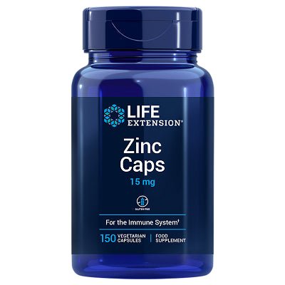 Life Extension Zinc Caps 15 mg 150 caps Cynk - Sklep Witaminki.pl