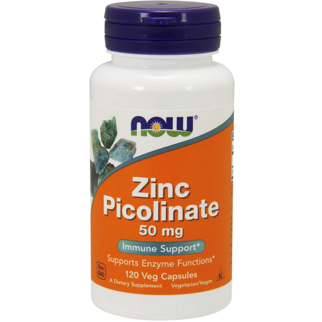 NOW Foods Zinc Picolinate 50 mg 120 vcaps Cynk - Sklep Witaminki.pl