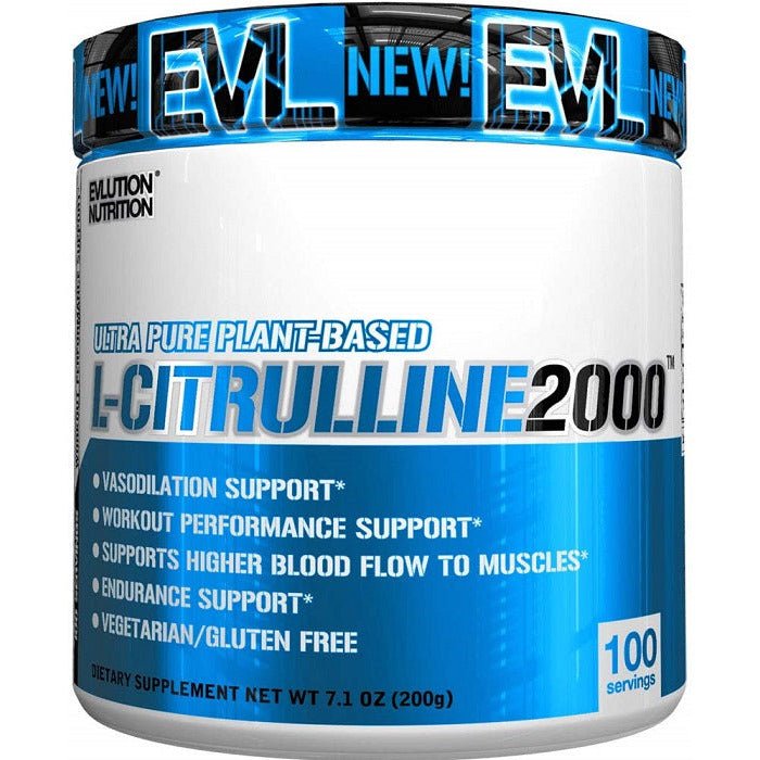 Cytrulina EVLution Nutrition L-Citrulline 2000 Powder Unflavored 200 g - Sklep Witaminki.pl