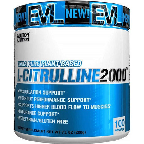 Cytrulina EVLution Nutrition L-Citrulline 2000 Powder Unflavored 200 g - Sklep Witaminki.pl