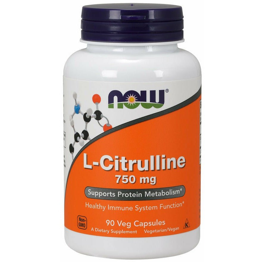 NOW Foods L - Citrulline 750 mg 90 vcaps Cytrulina - Sklep Witaminki.pl