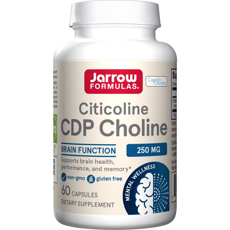 Cytykolina Jarrow Formulas Citicoline CDP Choline 60 caps - Sklep Witaminki.pl