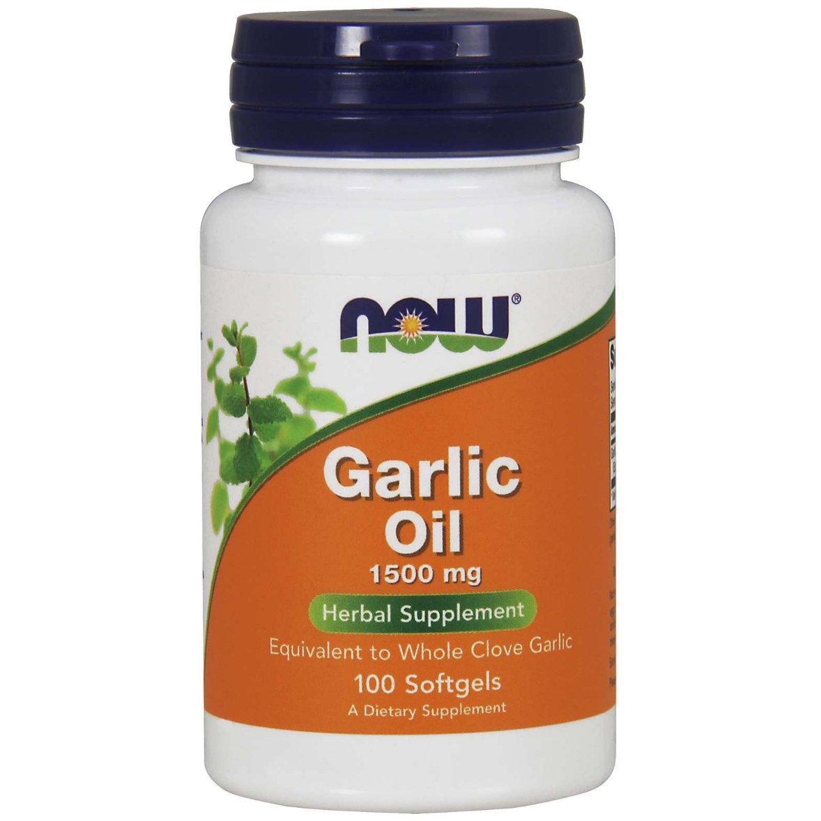 Czosnek NOW Foods Garlic Oil 1500 mg 100 softgels - Sklep Witaminki.pl