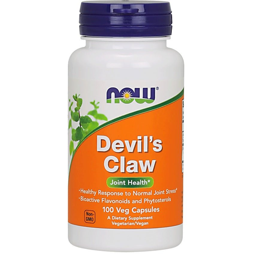 NOW Foods Devil's Claw 100 vcaps Diabelski Pazur - Sklep Witaminki.pl