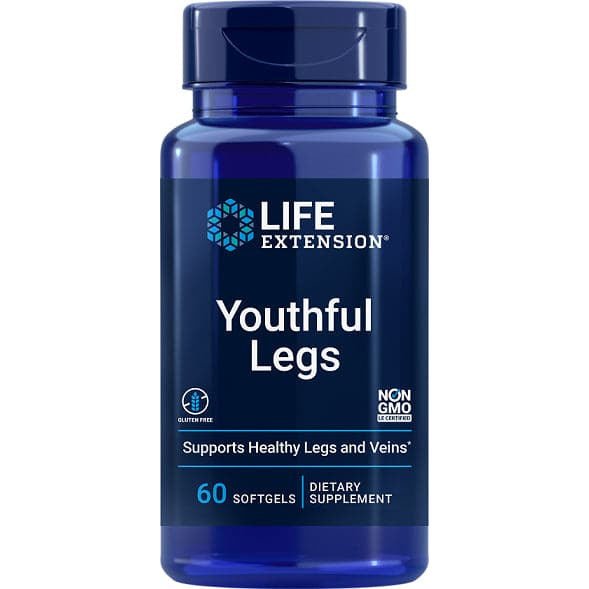 Life Extension Youthful Legs 60 softgels Diosmina - Sklep Witaminki.pl