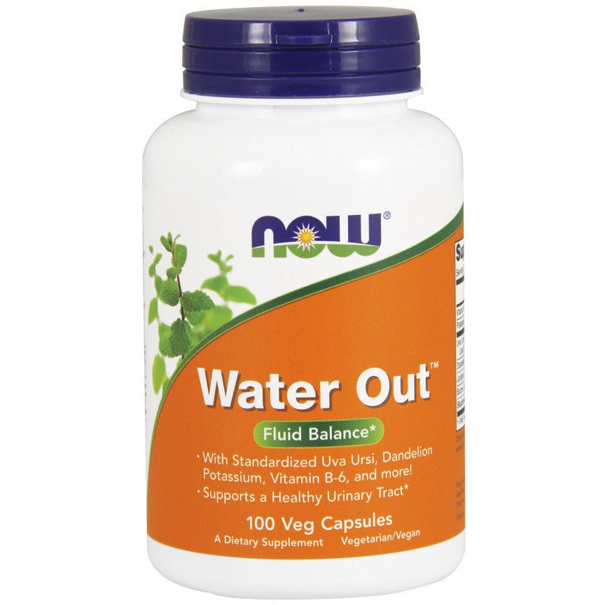 Diuretyk NOW Foods Water Out 100 vcaps - Sklep Witaminki.pl