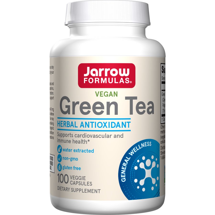 Jarrow Formulas Green Tea 500 mg 100 vcaps Ekstrakt z Zielonej Herbaty - Sklep Witaminki.pl