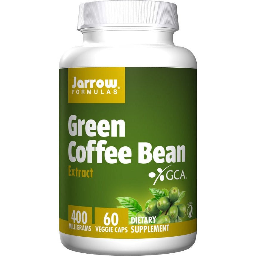Jarrow Formulas Green Coffee Bean Extract 400 mg 60 vcaps Ekstrakt z Zielonej Kawy - Sklep Witaminki.pl
