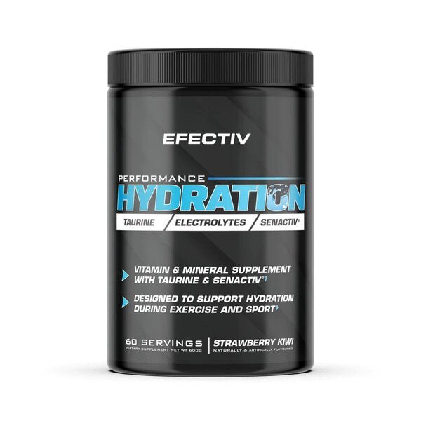 Efectiv Nutrition Performance Hydration Strawberry Kiwi 600 g Elektrolity - Sklep Witaminki.pl
