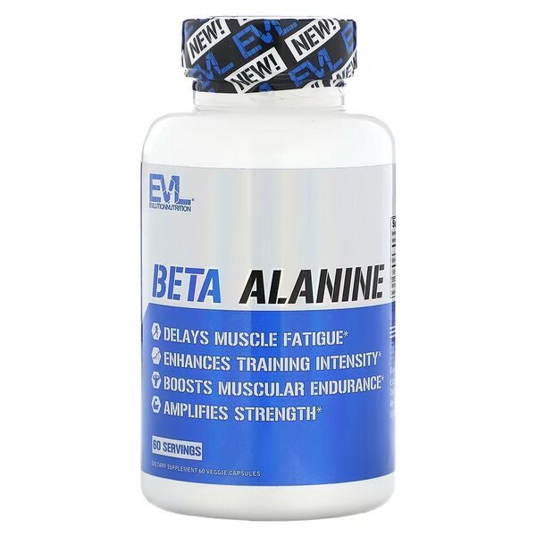 EVL Evlution Nutrition Beta - Alanine 60 vcaps Beta - Alanina - Sklep Witaminki.pl