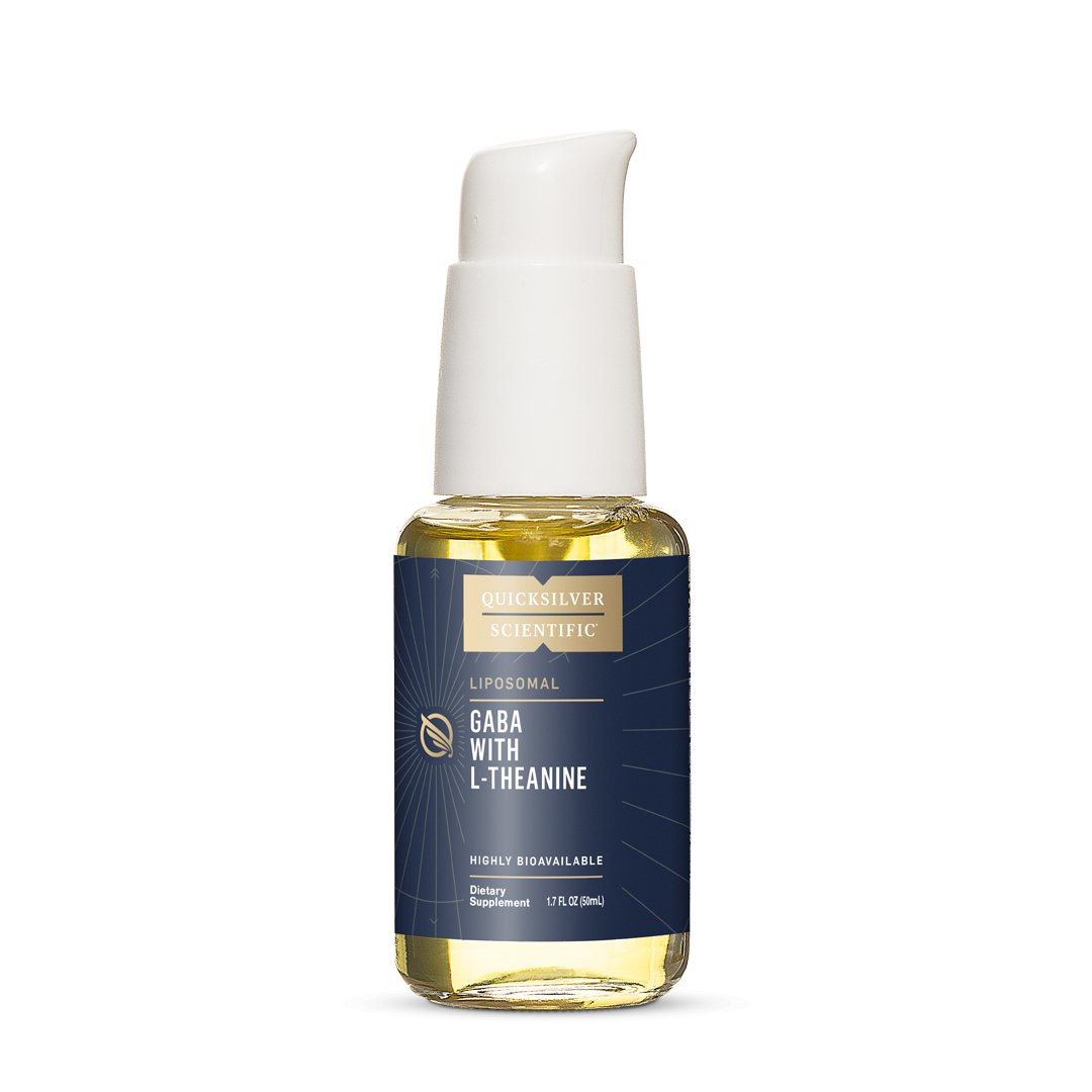 Quicksilver Scientific Liposomal GABA with L - Theanine 50 ml GABA - Sklep Witaminki.pl