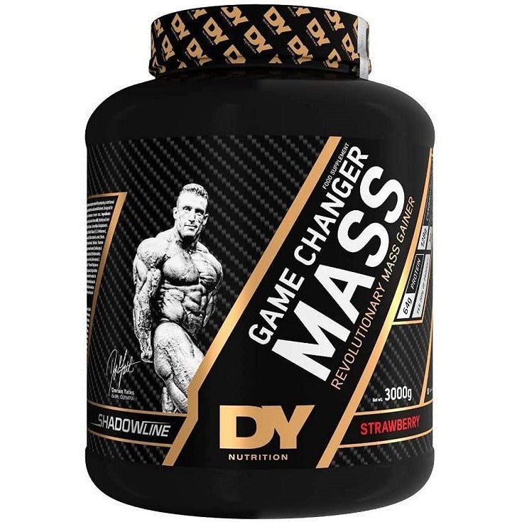 Gainer Dorian Yates Game Changer Mass Strawberry 3000 g - Sklep Witaminki.pl
