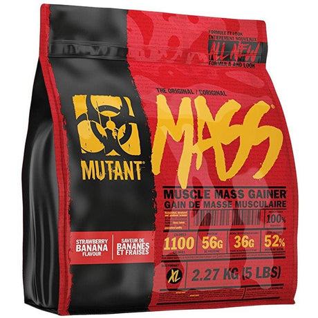 Gainer Mutant Mutant Mass Strawberry Banana 2270 g - Sklep Witaminki.pl