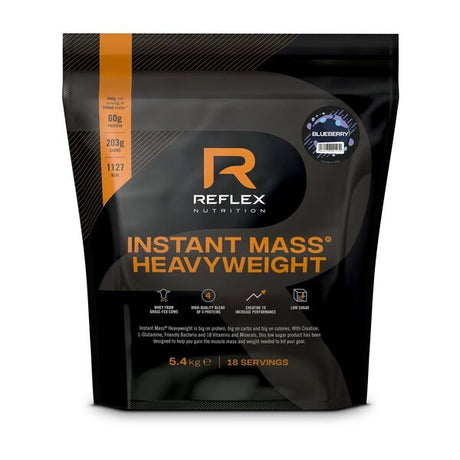 Gainer Reflex Nutrition Instant Mass Heavyweight Blueberry 5400 g - Sklep Witaminki.pl