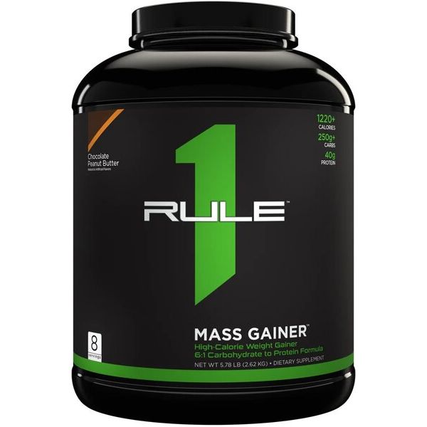 Rule One Mass Gainer Chocolate Peanut Butter 2620 g Gainer - Sklep Witaminki.pl
