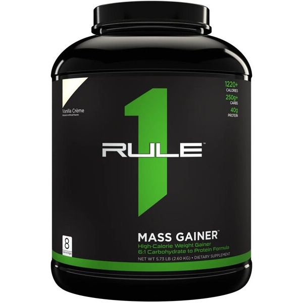 Rule One Mass Gainer Vanilla Creme 2600 g Gainer - Sklep Witaminki.pl