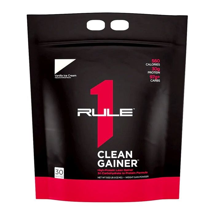 Gainer Rule One R1 Clean Gainer Vanilla Ice Cream 4320 g - Sklep Witaminki.pl