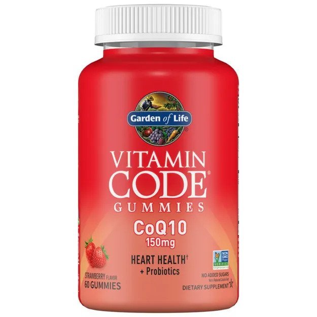 Garden of Life Vitamin Code CoQ10 Gummies 60 gummies Strawberry Koenzym Q10 - Sklep Witaminki.pl