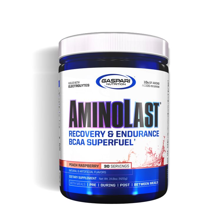 Gaspari Nutrition Aminolast Peach Raspberry 420 g Kompleks Aminokwasów - Sklep Witaminki.pl