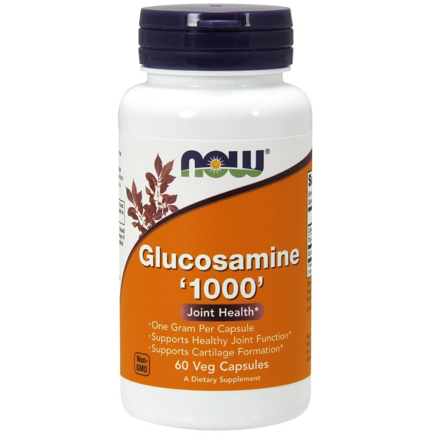 NOW Foods Glucosamine 1000 60 vcaps Glukozamina - Sklep Witaminki.pl