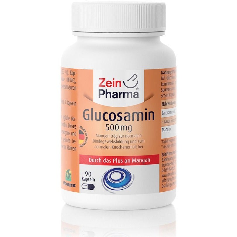 Zein Pharma Glucosamine 500mg 90 caps Glukozamina - Sklep Witaminki.pl