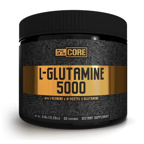 Glutamina 5% Nutrition L-Glutamine 5000 348 g Unflavoured - Sklep Witaminki.pl