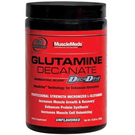 Glutamina MuscleMeds Glutamine Decanate Unflavored 300 g - Sklep Witaminki.pl