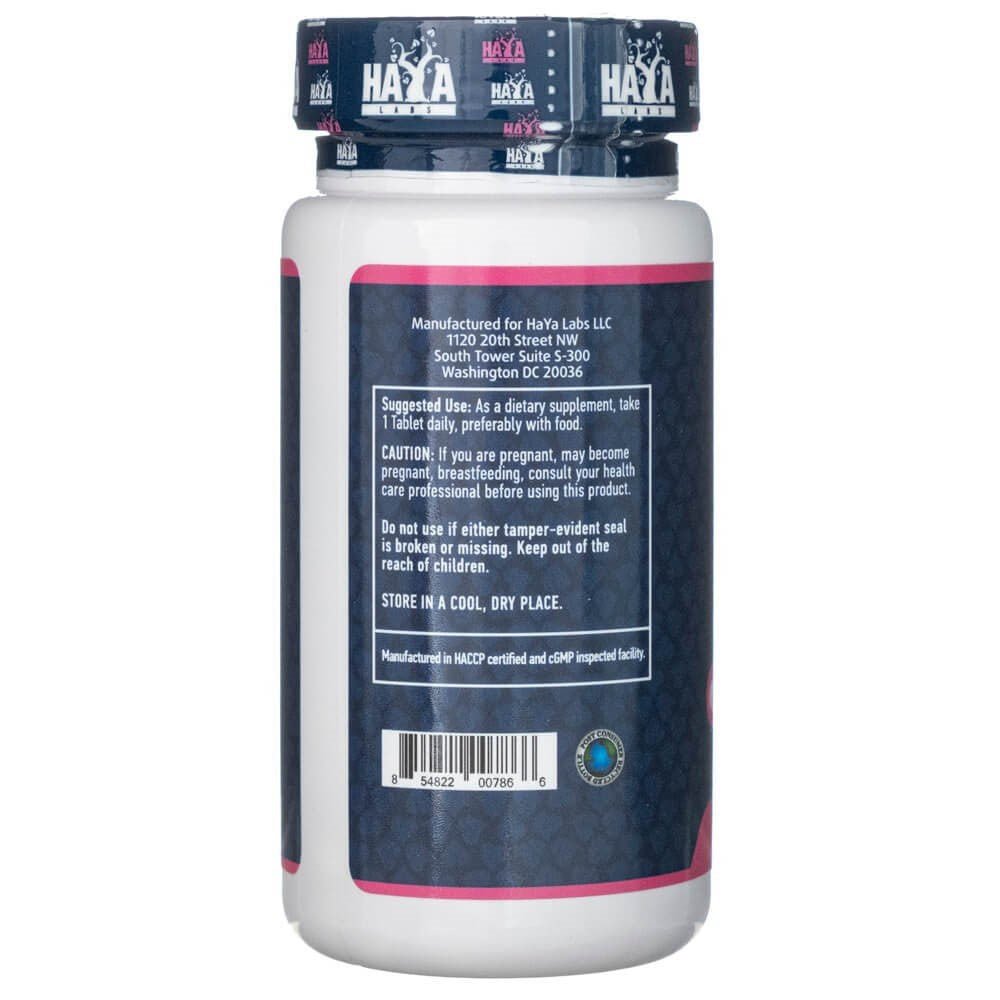 Haya Labs Biotyna 10000 mcg 100 tabs - Sklep Witaminki.pl