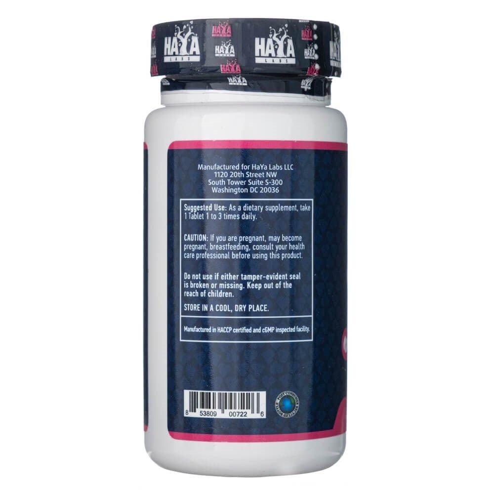 Haya Labs Guarana 900 mg 60 tabs - Sklep Witaminki.pl