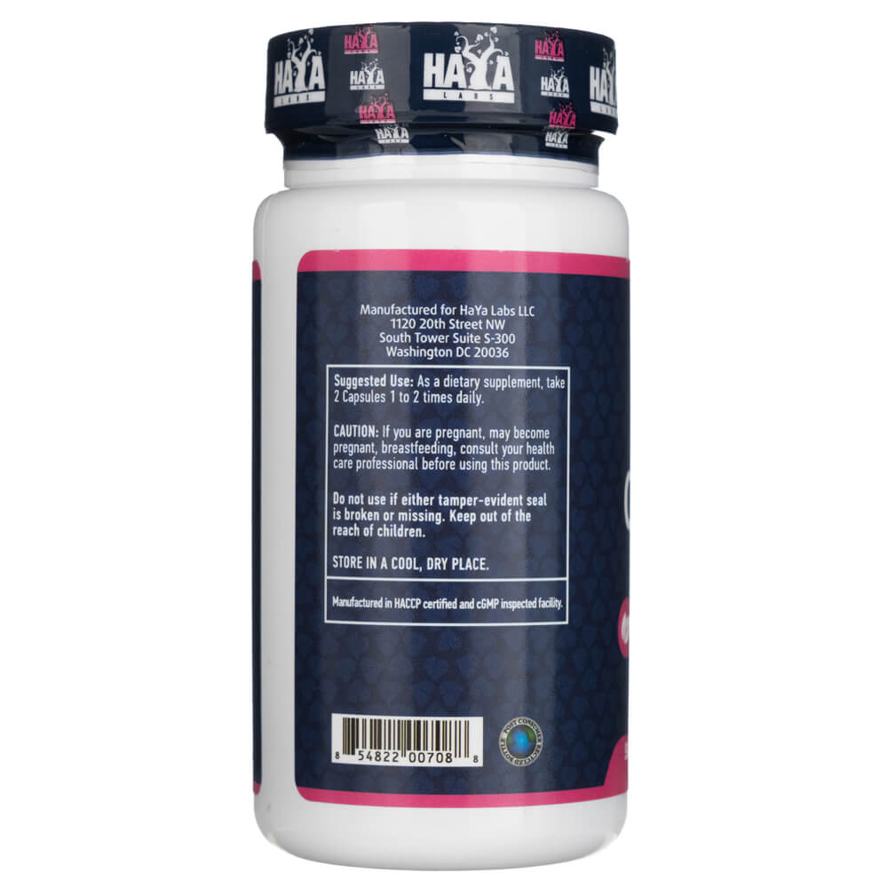 Haya Labs Kordyceps 500 mg 60 caps - Sklep Witaminki.pl
