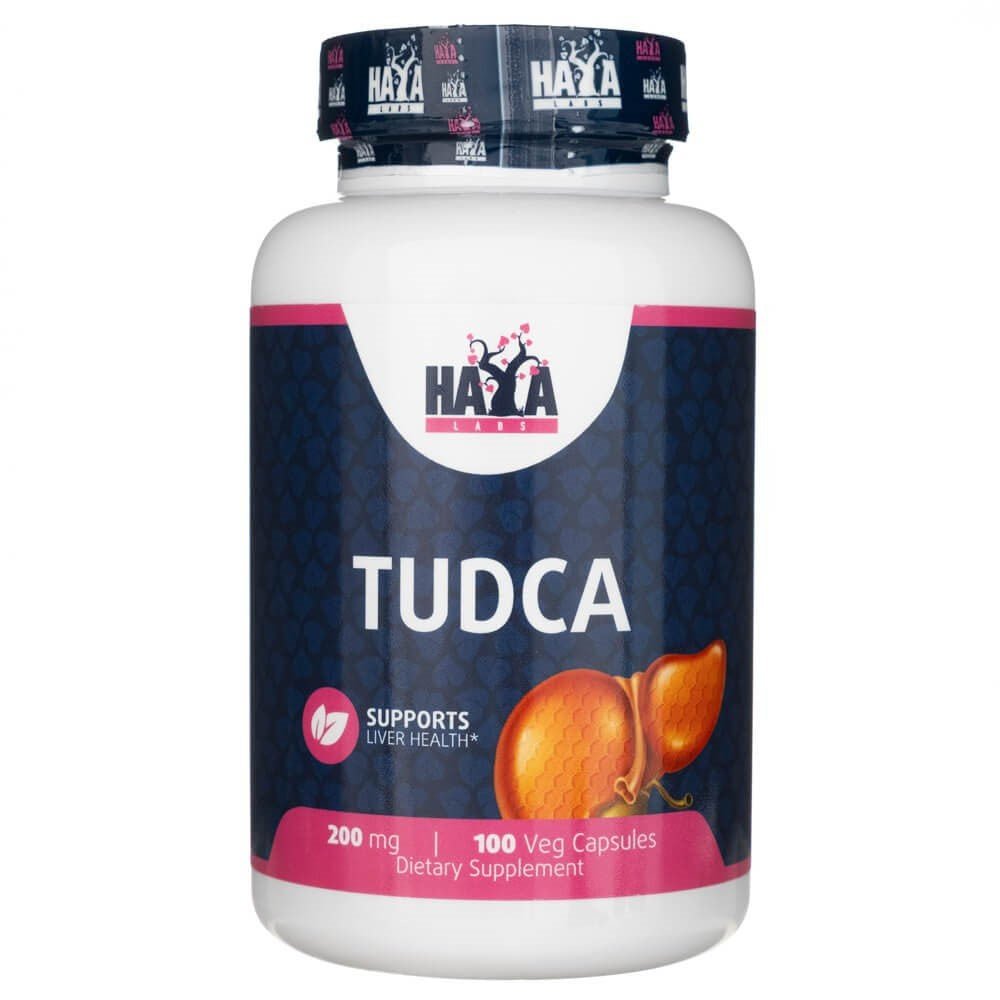 Haya Labs Kwas tauroursodeoksycholowy Tudca 200 mg 100 caps - Sklep Witaminki.pl