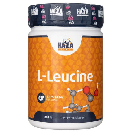 Haya Labs L-Leucyna 200 g - Sklep Witaminki.pl
