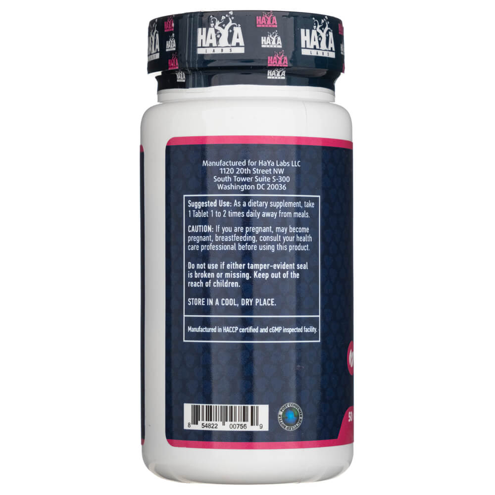 Haya Labs SAMe 50 mg 100 tabs - Sklep Witaminki.pl