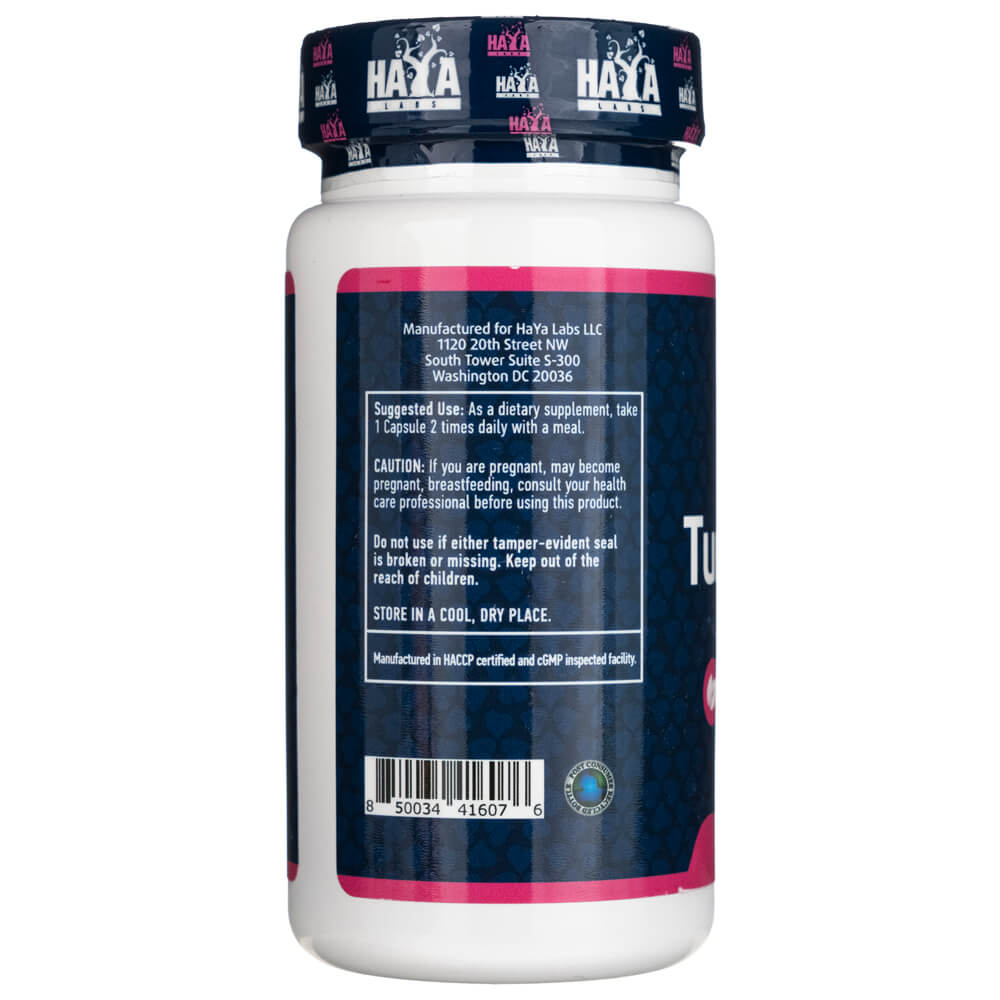 Haya Labs Turkesteron 500 mg 60 caps - Sklep Witaminki.pl