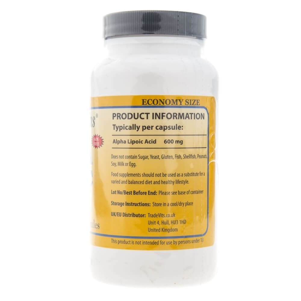 Healthy Origins Kwas Alfa Liponowy (ALA) 600 mg 150 caps - Sklep Witaminki.pl