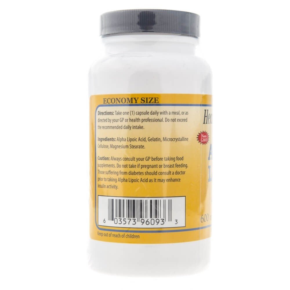 Healthy Origins Kwas Alfa Liponowy (ALA) 600 mg 150 caps - Sklep Witaminki.pl