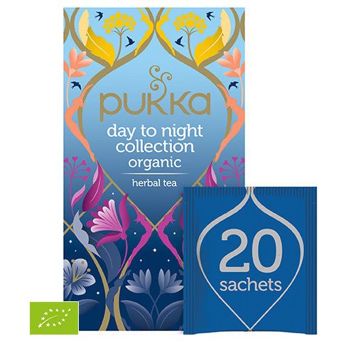 Herbata Pukka Day to Night Collection Organic Tea 20 sachets - Sklep Witaminki.pl