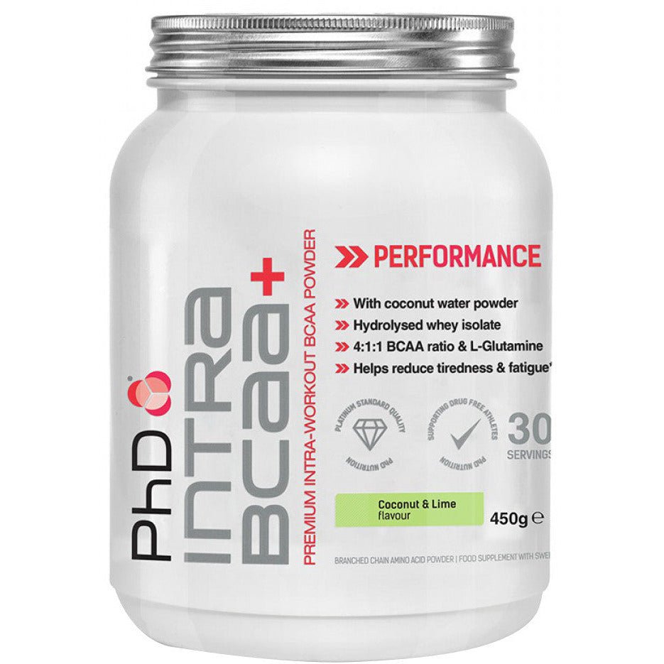 PhD Intra BCAA+, Fruit Punch - 450g Fruit Punch 450 g Intra - Workout - Sklep Witaminki.pl