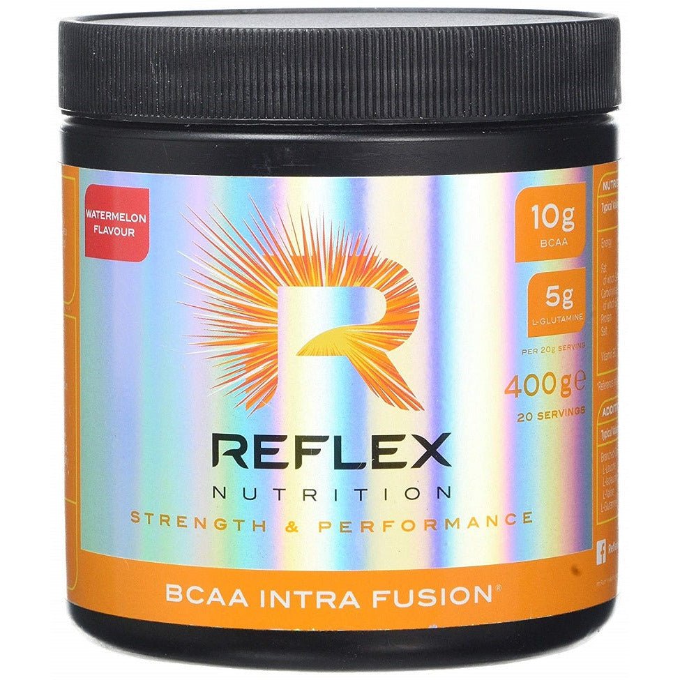 Reflex Nutrition BCAA Intra Fusion Watermelon 400 g Intra - Workout - Sklep Witaminki.pl