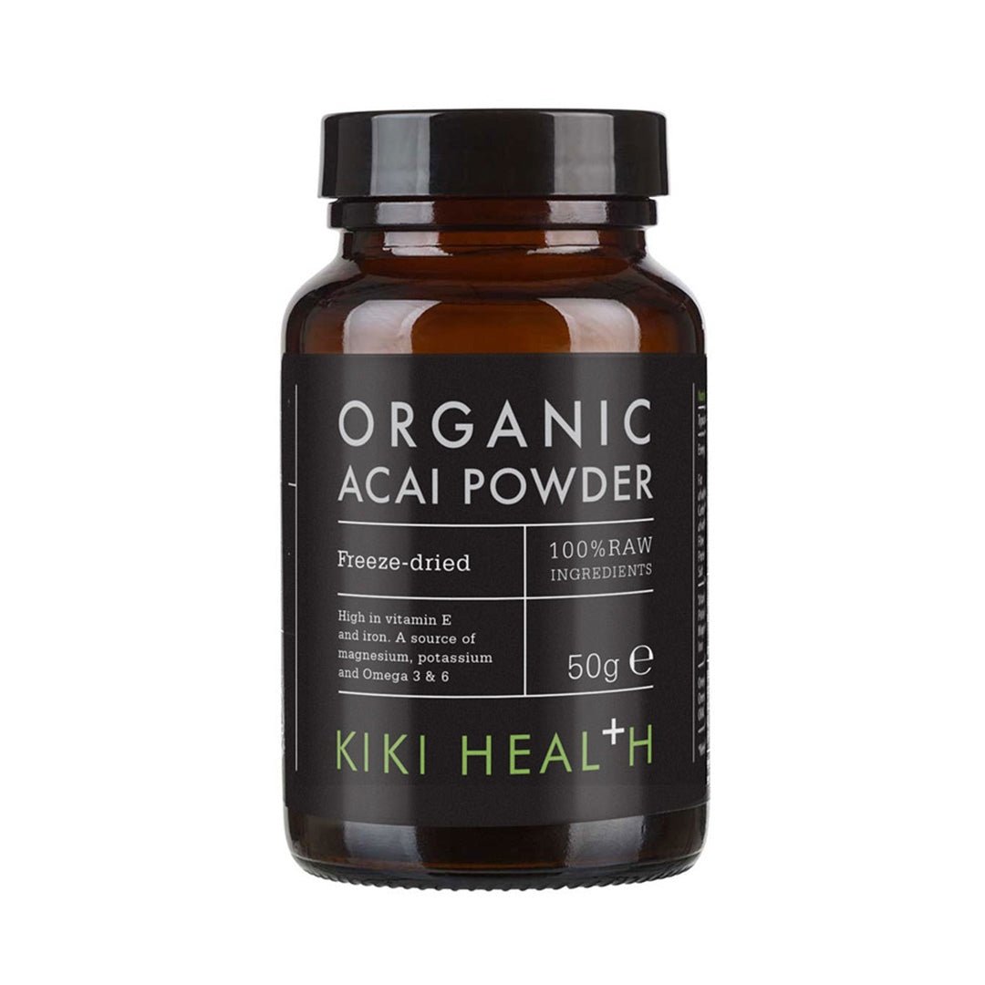 Kiki Health Acai Powder 50 g Jagody Acai - Sklep Witaminki.pl