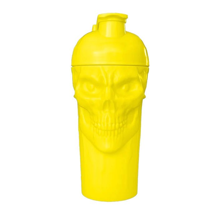 JNX Sports The Curse! Skull Shaker Electric Yellow 700 ml Shaker - Sklep Witaminki.pl