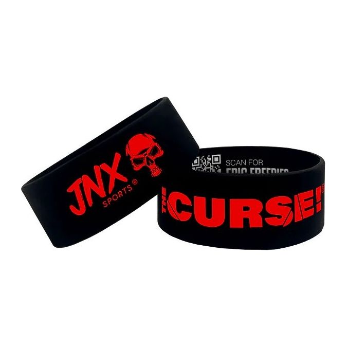 JNX Sports The Curse! Wristband Red Opaska na rękę - Sklep Witaminki.pl