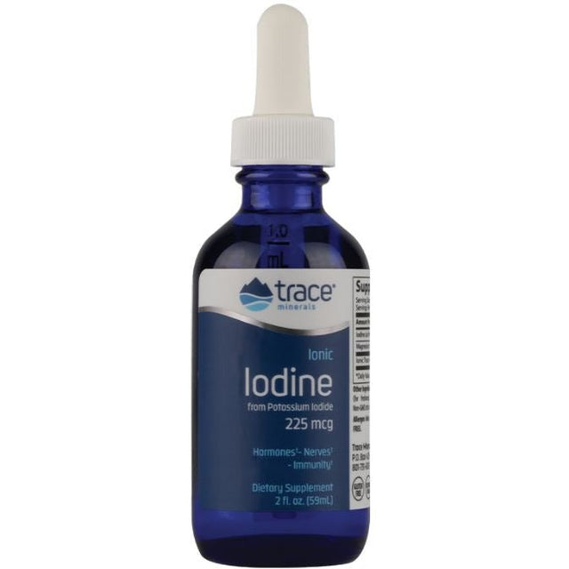 Jod Trace Minerals Ionic Iodine 225mcg 59 ml - Sklep Witaminki.pl