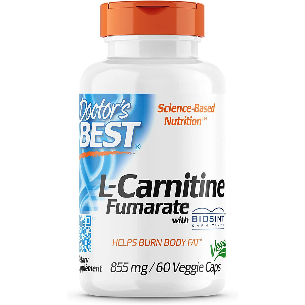 Karnityna Doctor's BEST L-Carnitine Fumarate 855 mg 60 vcaps - Sklep Witaminki.pl