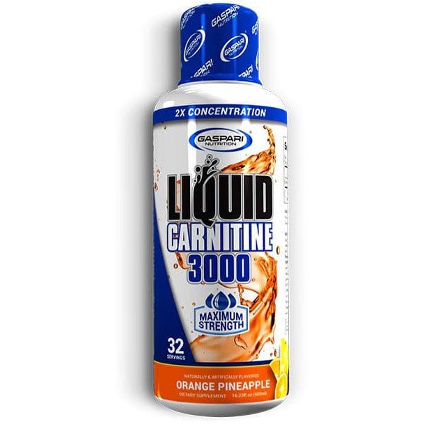 Gaspari Nutrition Liquid Carnitine 3000 480 ml Orange Pineapple Karnityna - Sklep Witaminki.pl