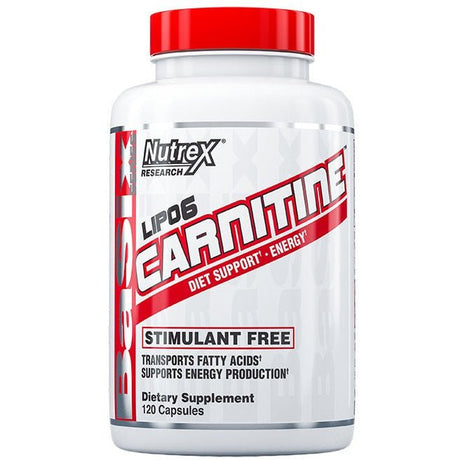 Karnityna Nutrex Lipo-6 Carnitine 120 caps - Sklep Witaminki.pl