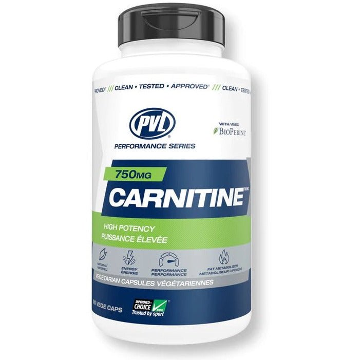 PVL Pure Vita Labs Carnitine 750mg 90 vcaps Karnityna - Sklep Witaminki.pl