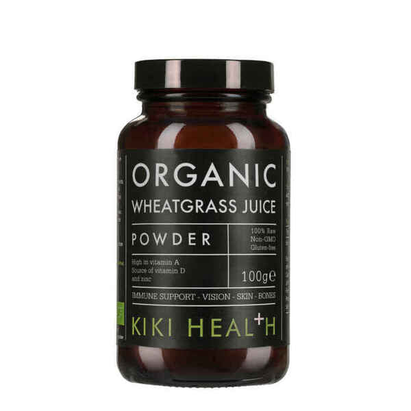 Kiki Health Wheatgrass Juice Organic 100 g - Sklep Witaminki.pl